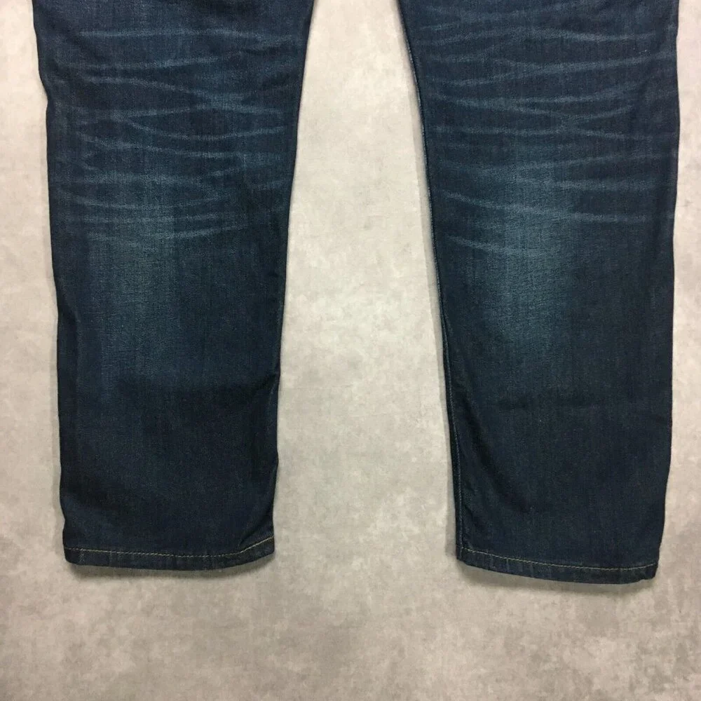 Levis Mens 541 Athletic Fit Blue Jeans size 40x32 Stretch Denim Zipper Fly Pants